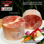 Beef Cuberoll Scotch-Fillet RIBEYE Australia frozen MELTIQUE (wagyu alike) Australia HOKUBEE portioned small roast 1.2-1.5kg (price/kg)